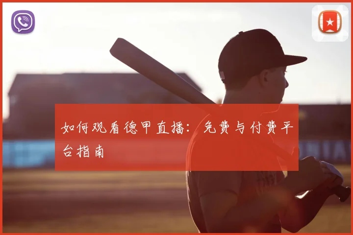 如何观看德甲直播:免费与付费平台指南